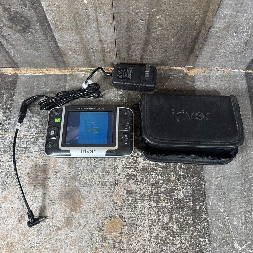 Iriver PMC-120‎ 20GB Portable Multimedia Player Working